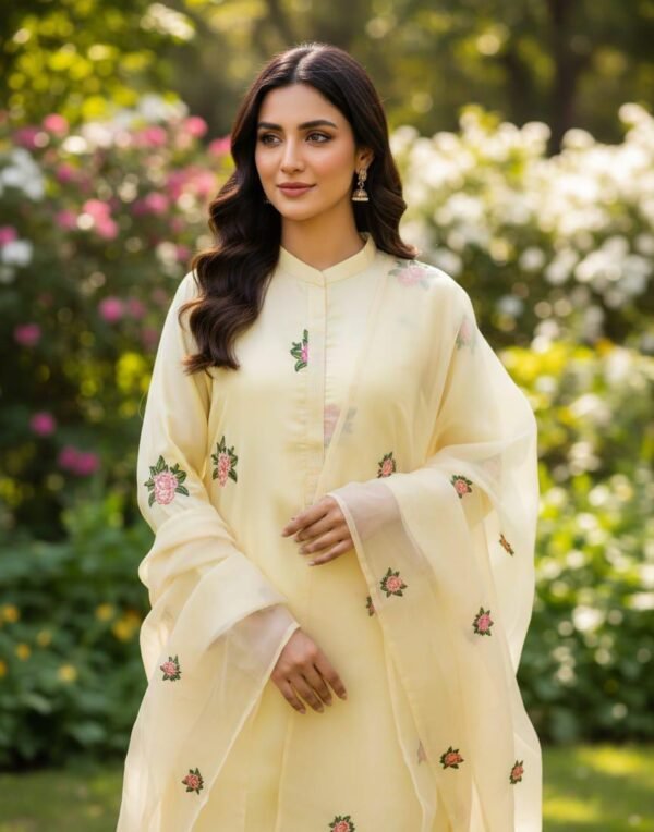 FLORAL EMBROIDERED